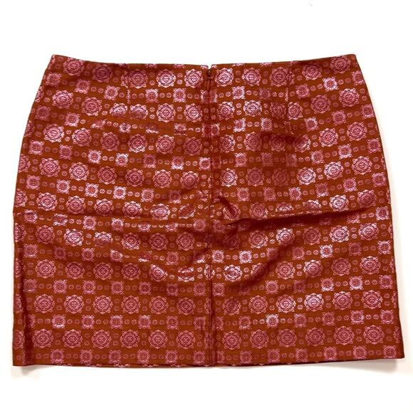 J. Crew Collection Metallic Jacquard Mini Skirt - Picture 4 of 5